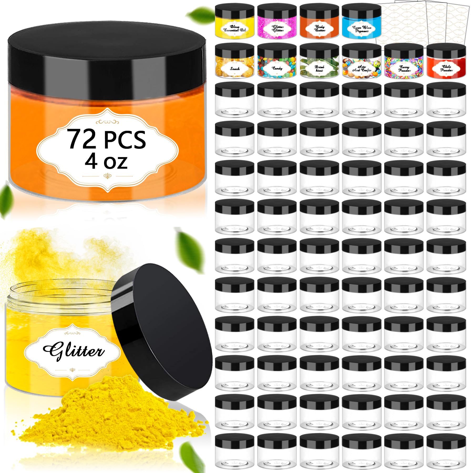 PeacePeo Slime Containers