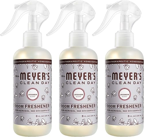 Miniatura 42 de Mrs. Meyer Clean Day Paquete Variado de Ambientador para Habitación (Limón Verbena + Geranio + Lavanda)