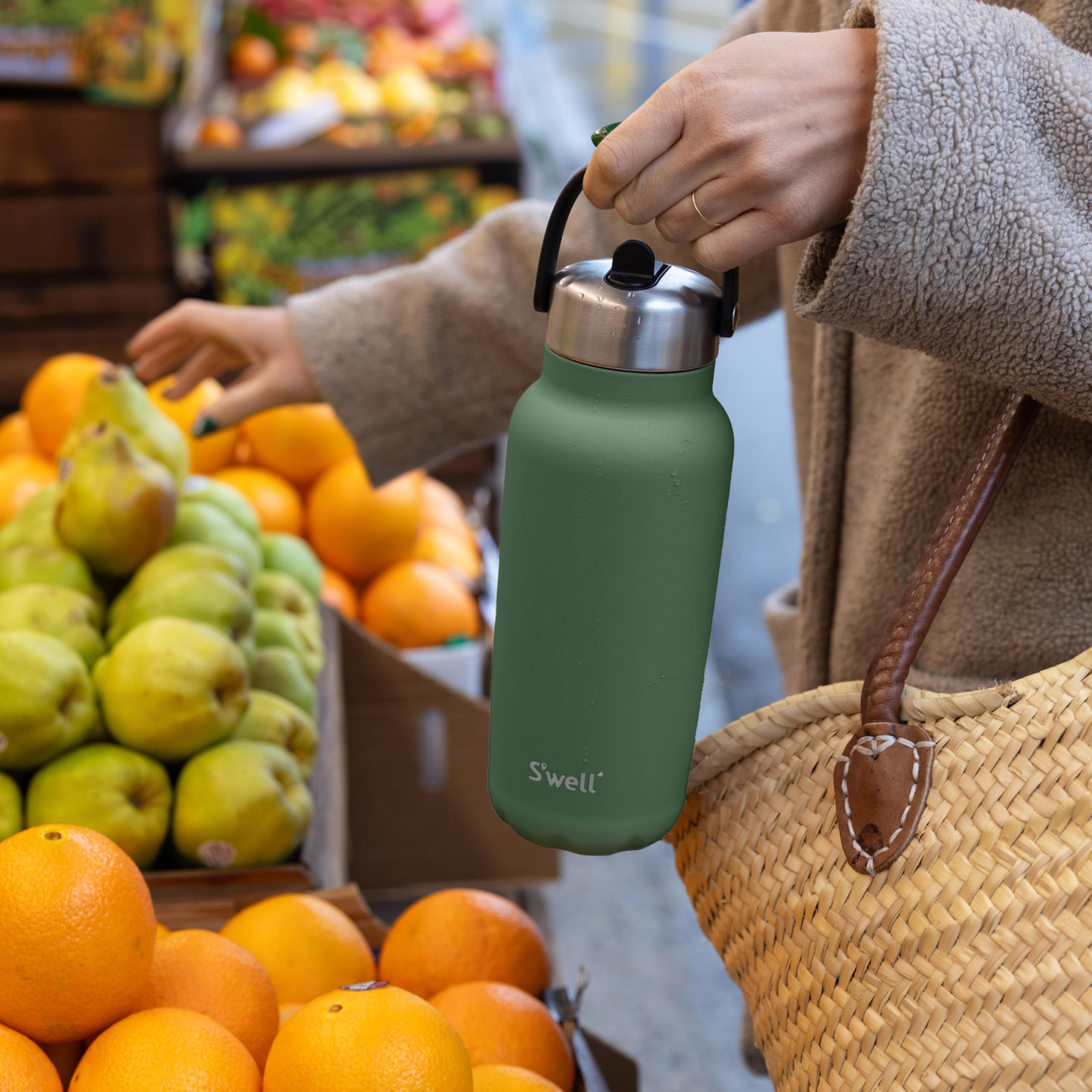 Amazon.com: S'well Recycled Stainless Steel Explorer with Flip
