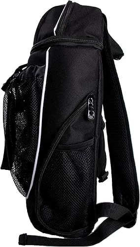 Miniatura 4 de Hard Work Sports, mochila de baloncesto con compartimiento para pelota