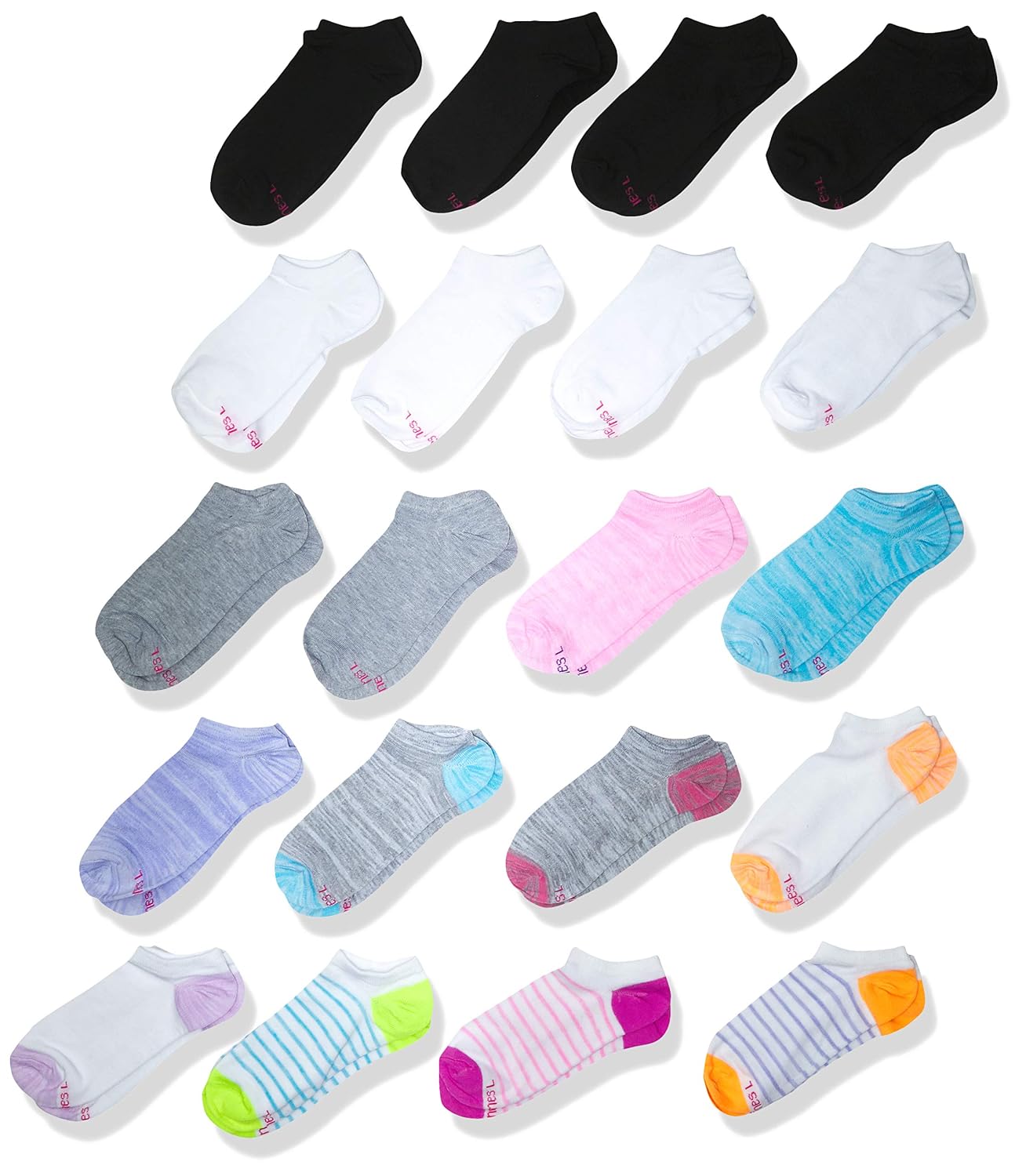 Hanes Girls' No Show Socks Super Value 20-Pair Packs - Review, Price and Buying Guide