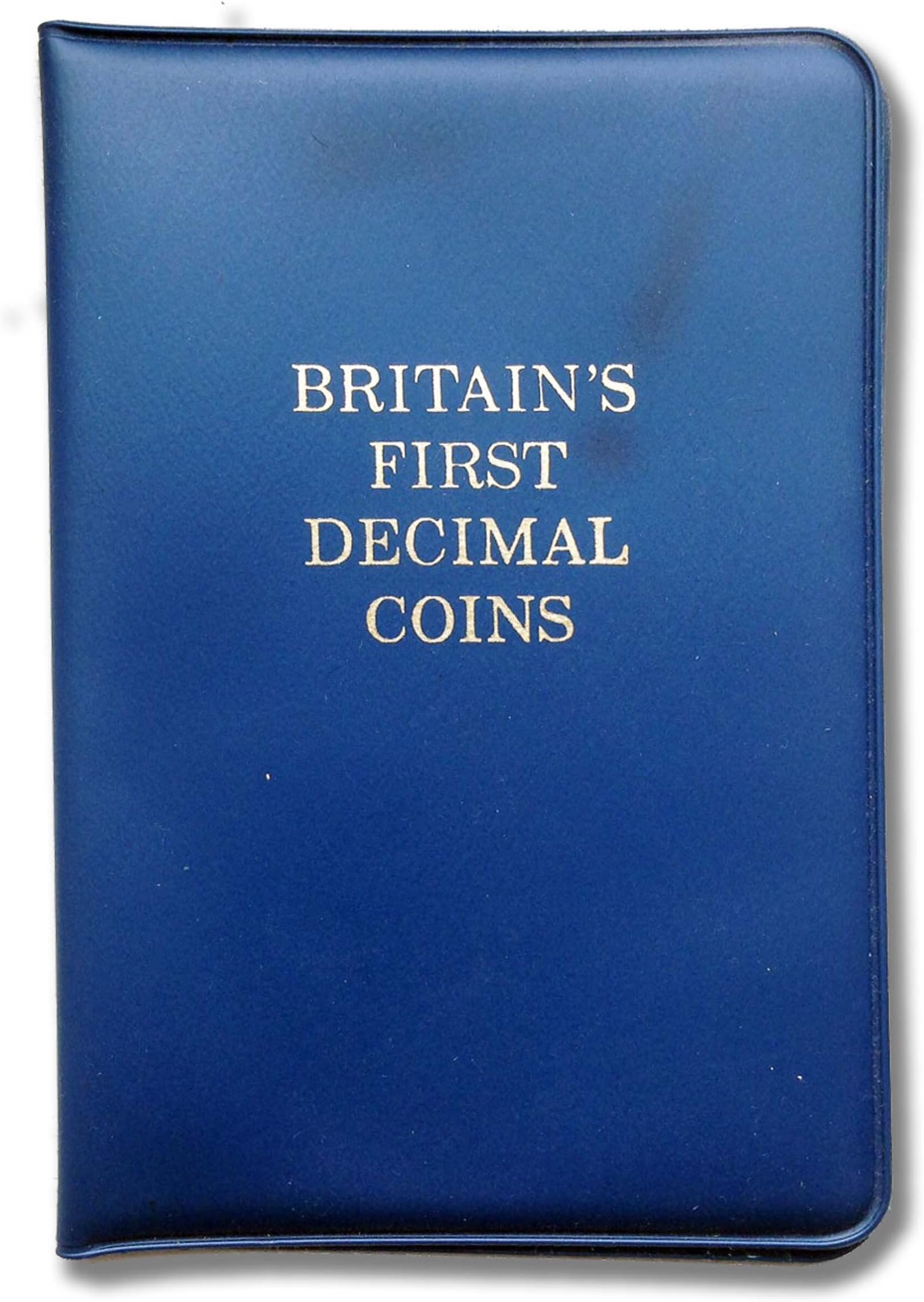Britain's first decimal coins 1971 Decimal Day presentation pack. Coins from 1968 and 1971 with 1/2p, 1 pence, 2 pence, 5 pence and 10 pence uncirculated