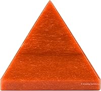 Vista 310 de Amazing Gemstone Amethyst Pyramid Crystal Healing Stones - 2" Great Pyramid Figurine of Natural Stone Pyramid for Meditation, Reiki, Chakra