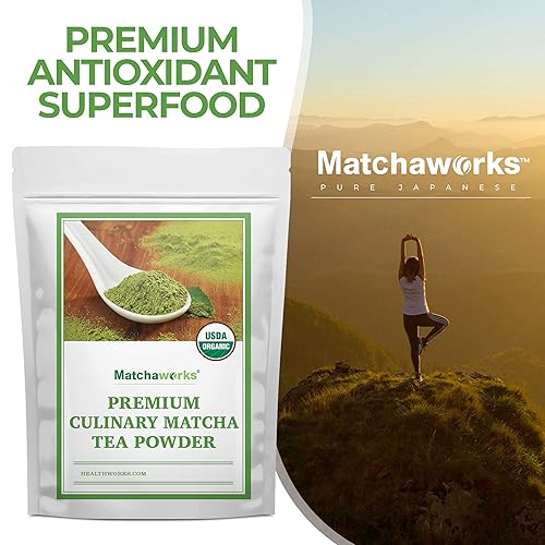 Miniatura 5 de Healthworks Matcha - Polvo de té verde sin azúcar