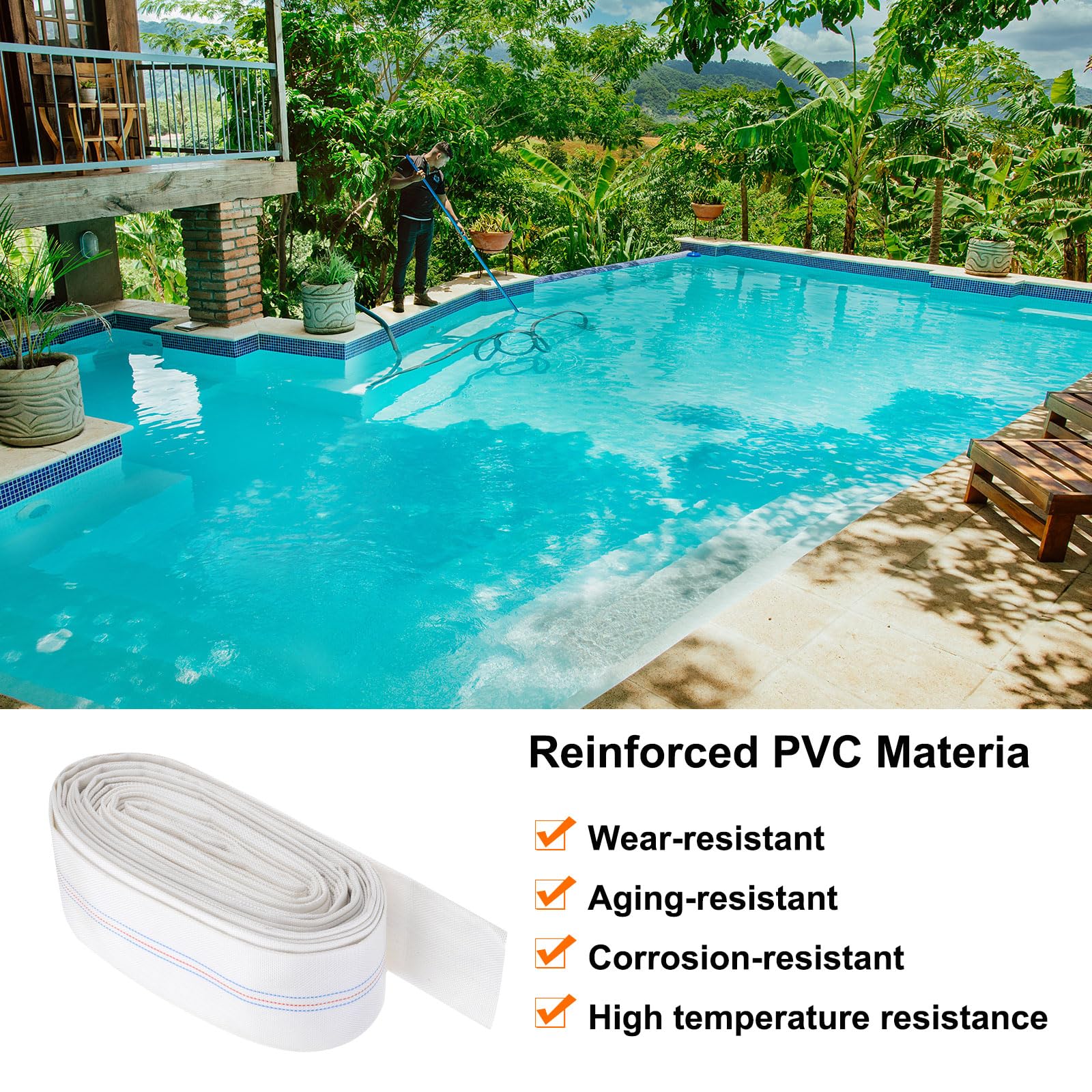 Rebower Pool Backwash Hose - Image 3