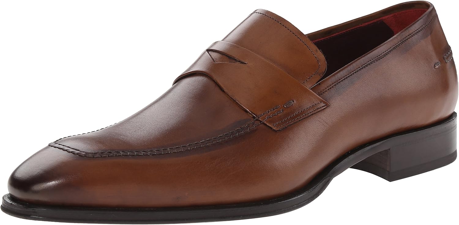 Mezlan Men's Toulon, Cognac, 13 M US