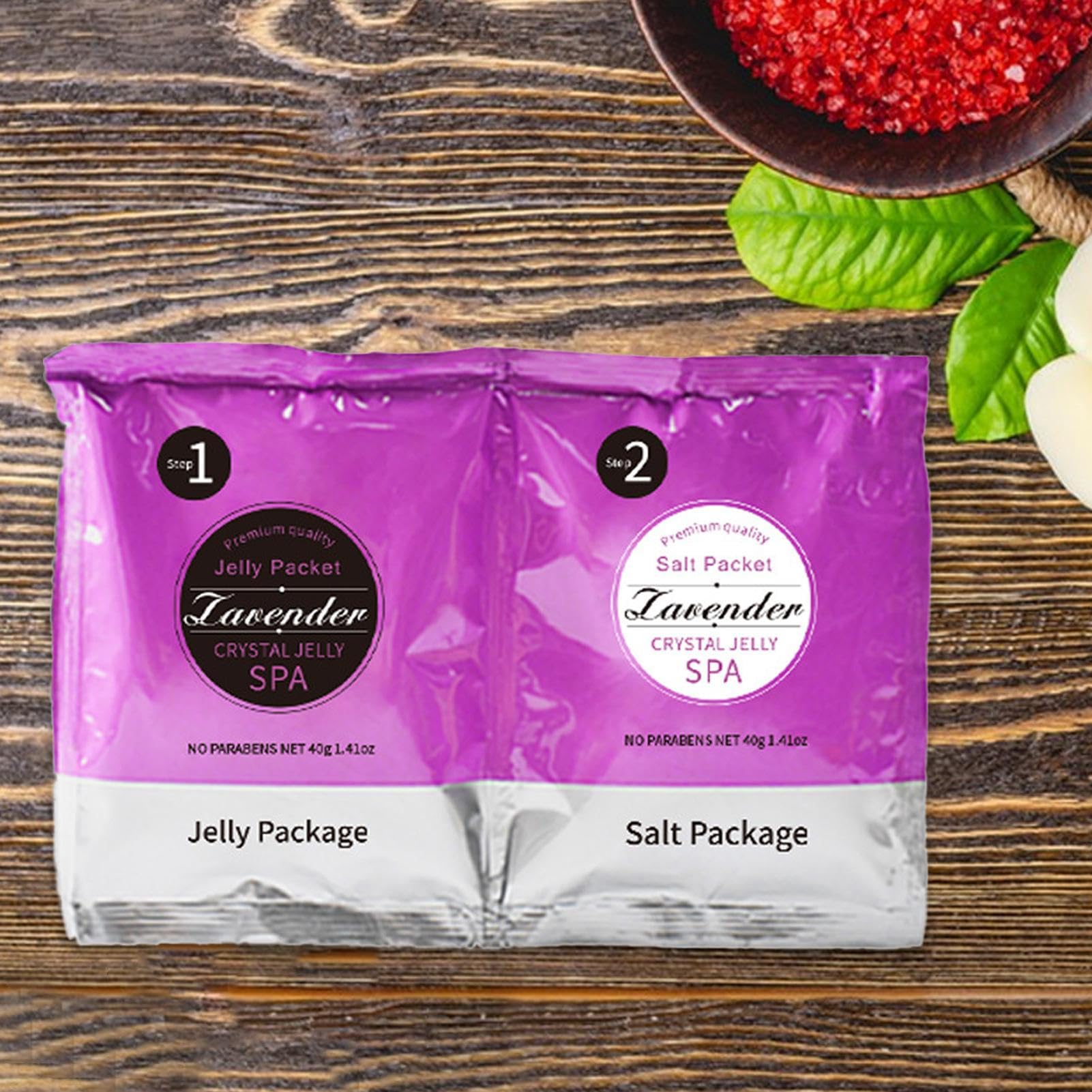 Pedicure Foot Bath - Estrarre le serrature nel bagno galleggiante gelatina di idratazione | I pacchetti di pedicure si adattano al jelly fooet | Gel ohh spa pedicurre rimuovi sporco, sudore