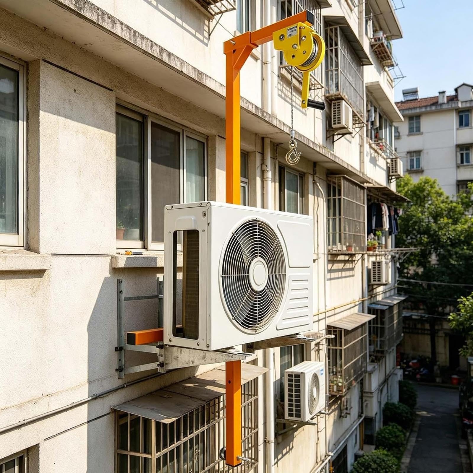 Attrezzo Di Sollevamento Per Unità Esterne Di Condizionatori Portatili