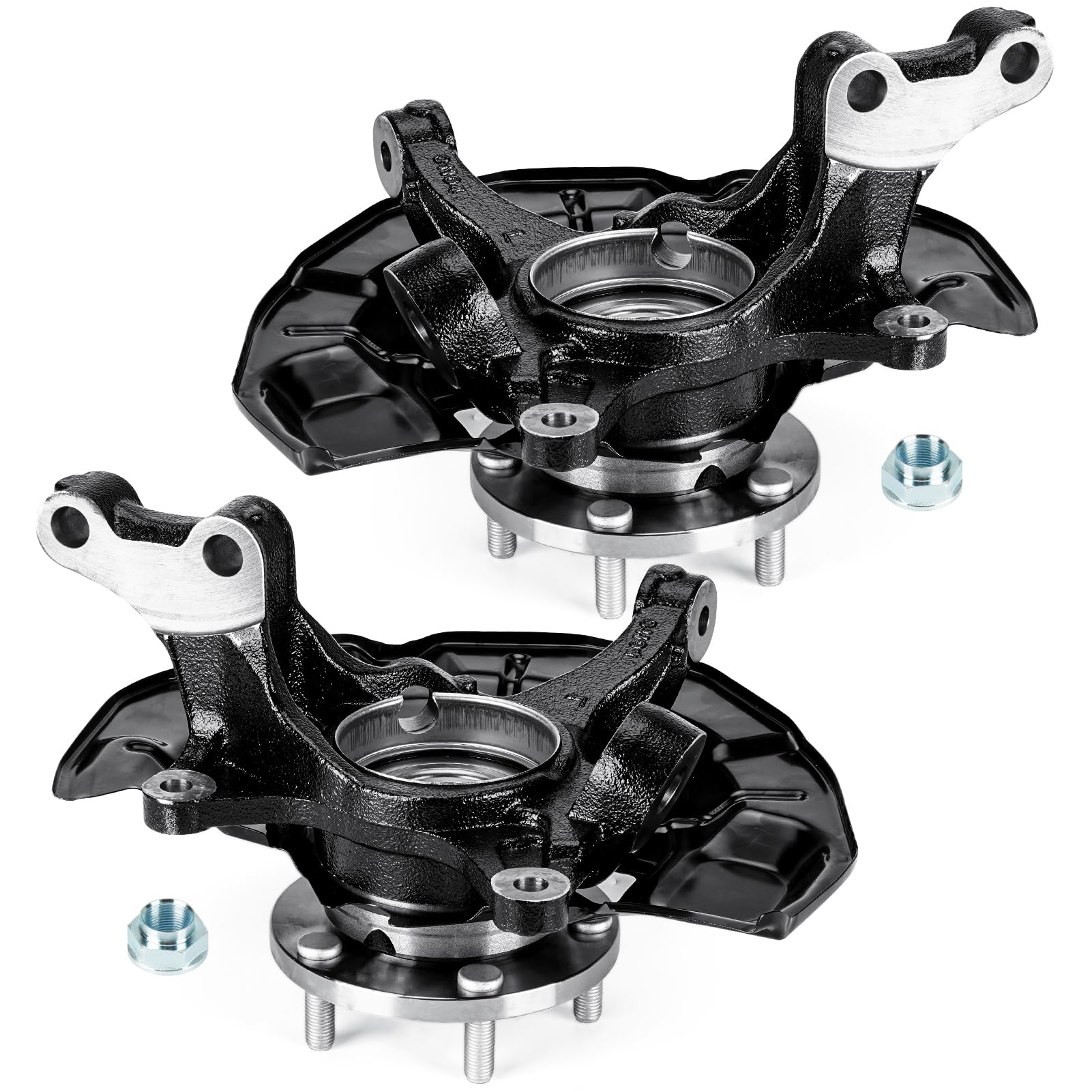 Amazon.com: Front Steering Knuckle & Wheel Bearing Hub Assembly