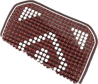 ORFOFE Capas De Assento De Carro Para Automóveis Capa De Assento De Carro Almofadas De Assento De Carro Talão De Madeira Capa De Carro De Madeira Massageadora Tapete De Veículo Capa De