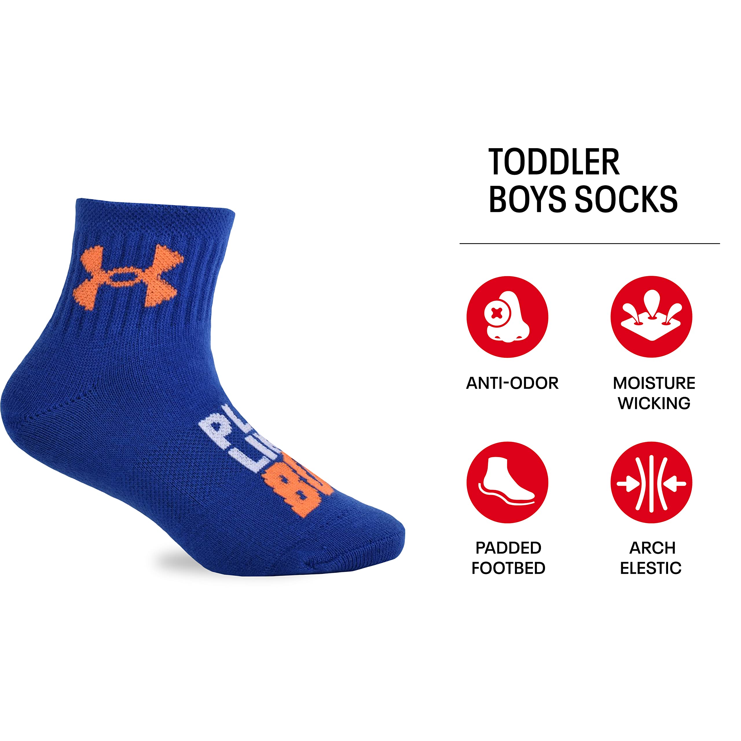 Under Armour Viertelsocken für Jungen, Multipack, Viertelsocken