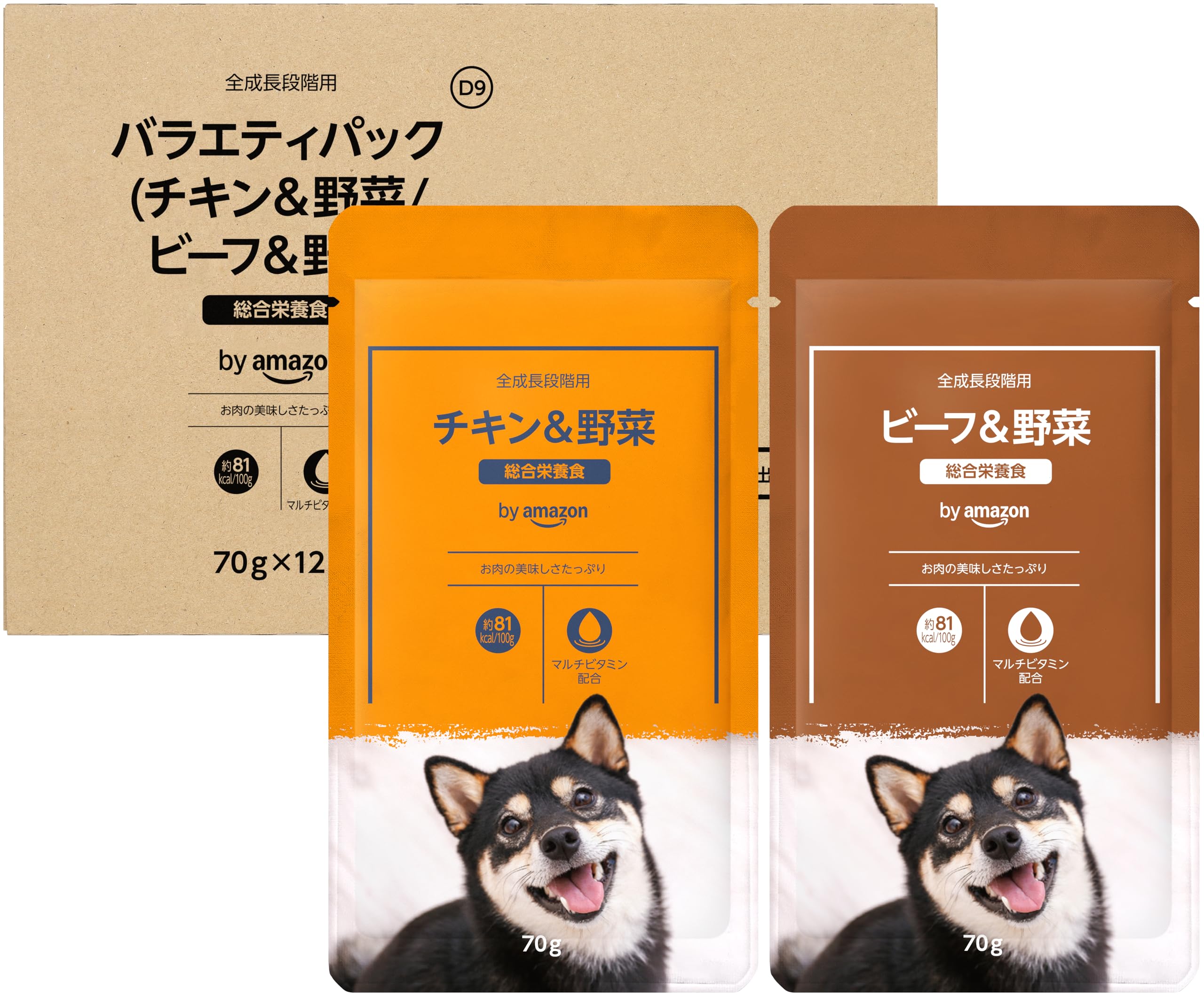 Amazon.co.jp: by Amazon 犬用ウェットフード 総合栄養食