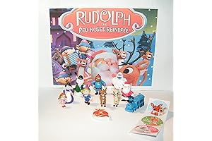 Rudolph the Red-Nosed Reindeer Deluxe Figure Set: Embracing the Magic of Christmas