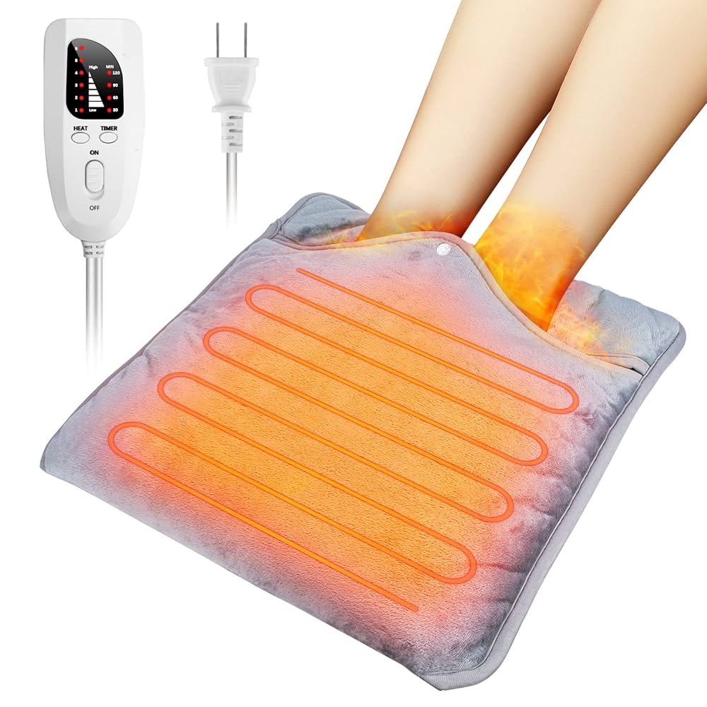 温かい　フットケア Rocotto 電気フットウォーマー 足温器 usb電源式 フット