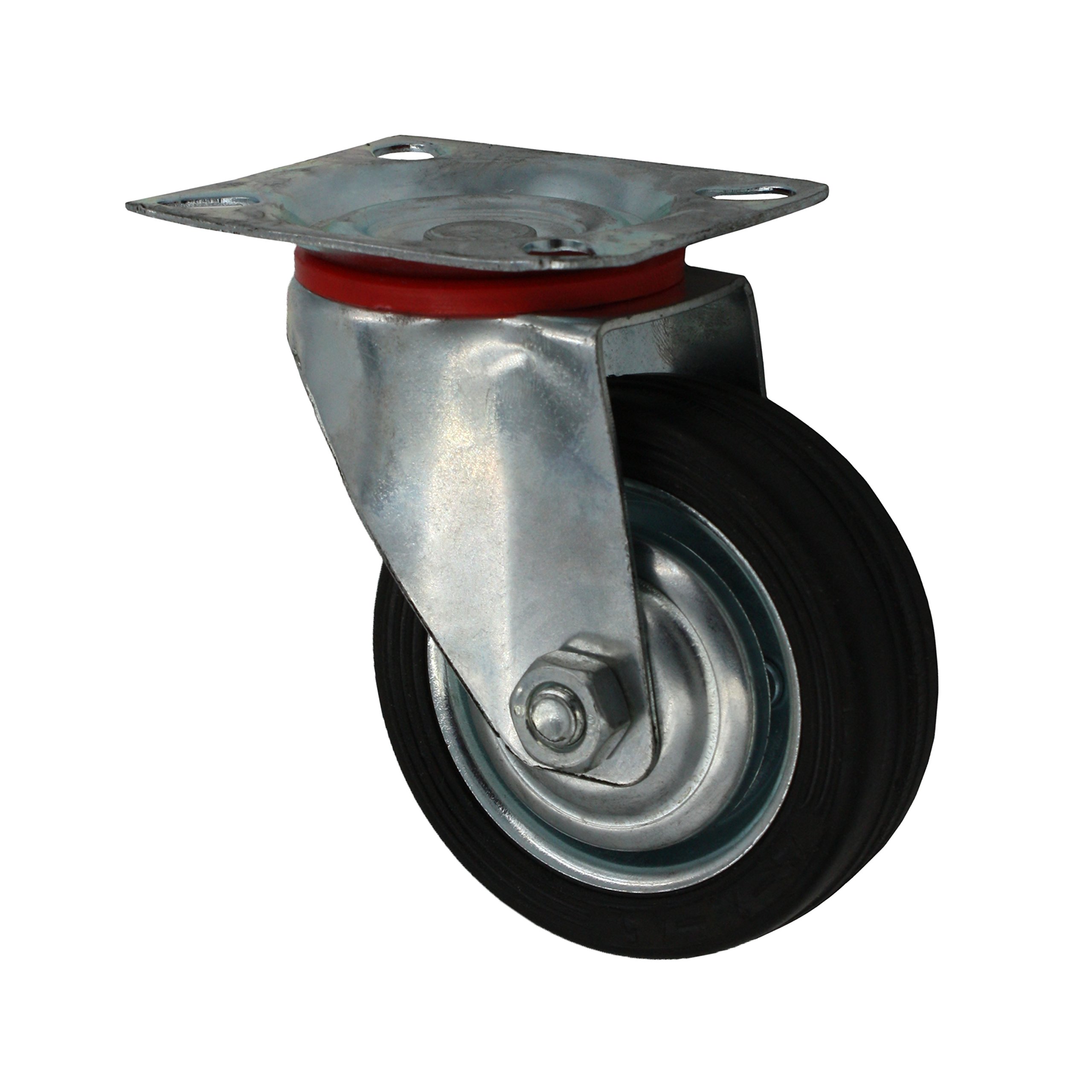 STRICKER-ROLLEN: Vollgummi Rolle als Lenkrolle Transportrolle