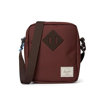 Herschel Supply Co. Herschel Heritagetm Crossbody Messenger Bags Bitter Chocolate/Dark Roast, Mesh/Polyester