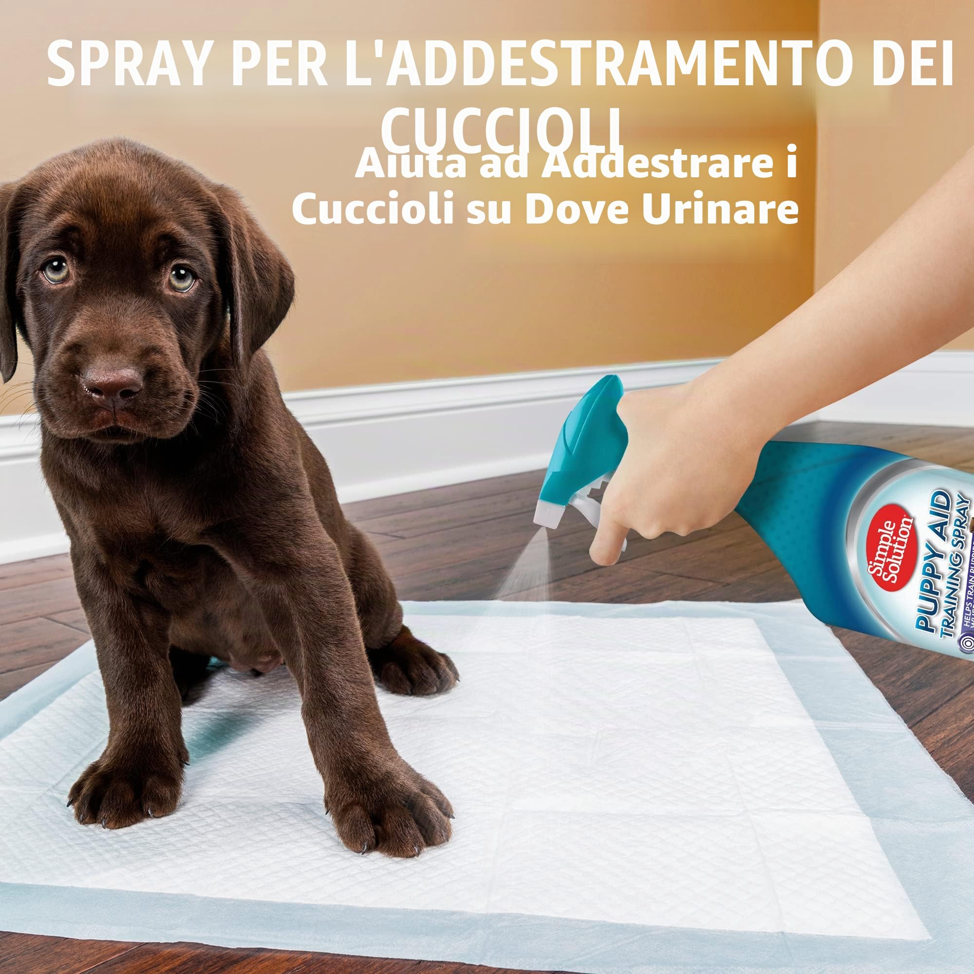 Simple Solution per Cani, Spray Addestramento Cucciolo taglia piccola- 500 ml