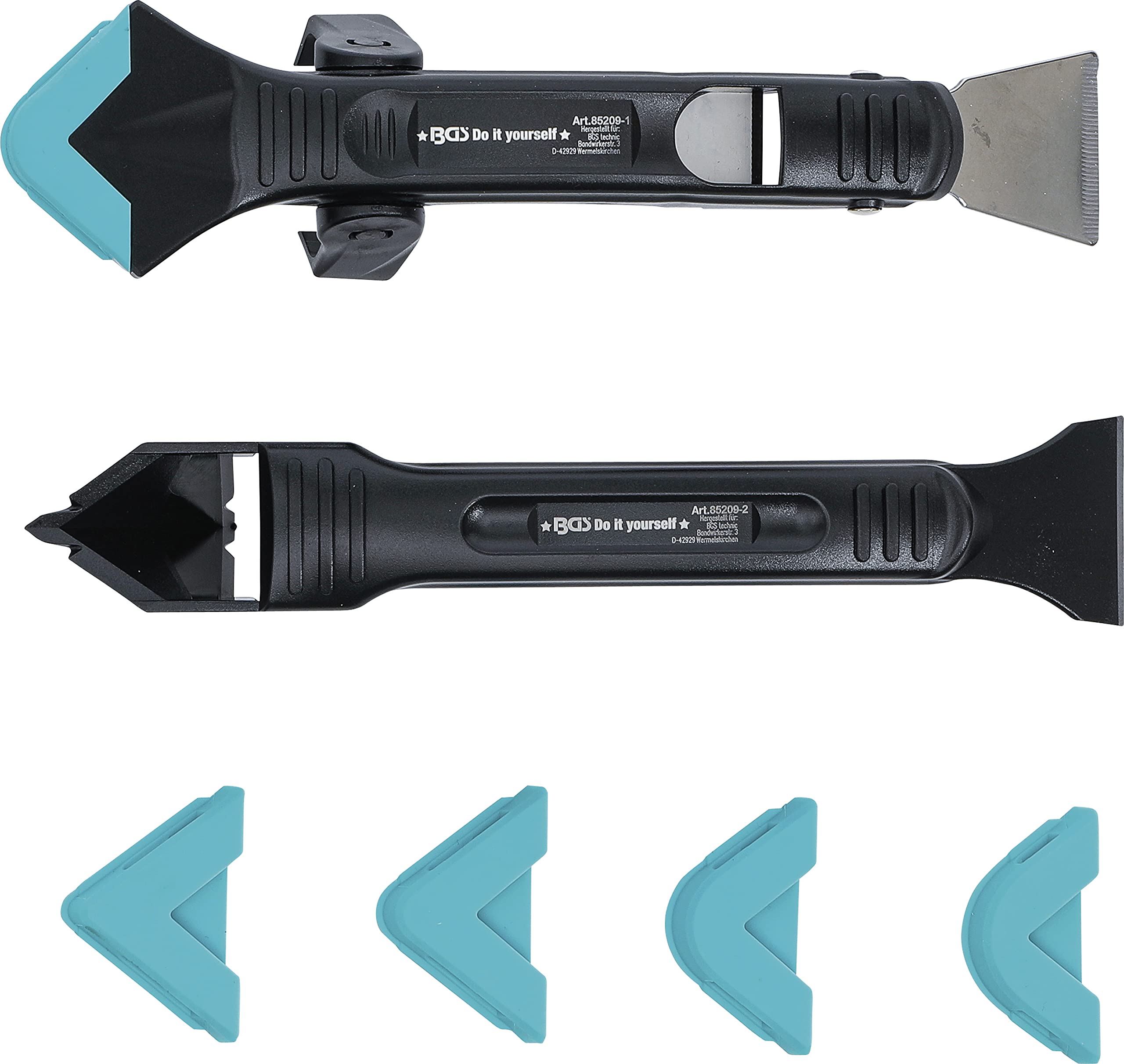 Set Spatola E Rimozione Fughe Silicone BGS - 8 Pezzi, Per Rifinitura Professionale - Foto 7