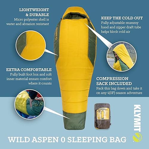 Miniatura 9 de Klymit Sleeping-Bags Wild Aspen Sleeping Bag