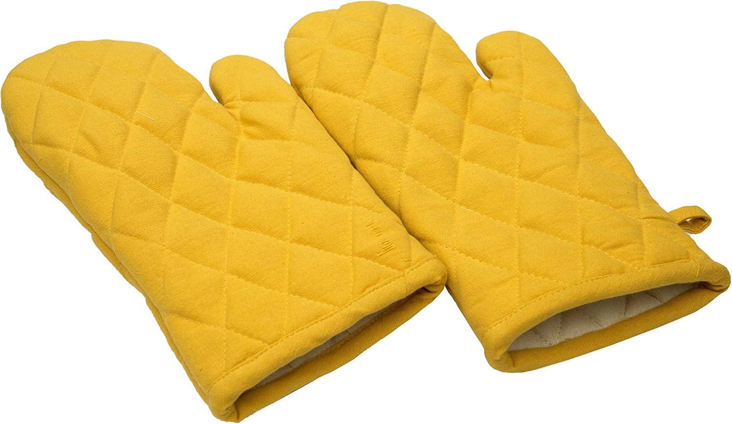 Oven Mitts, Set of 2, 100 Cotton of Size 7 X 12 Inches