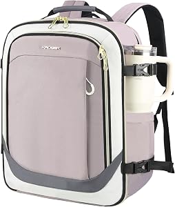 KROSER 40L Water Repellent Laptop Backpack Fits 17 Inch Computer, Casual Travel Business College Daypack for Men Women
