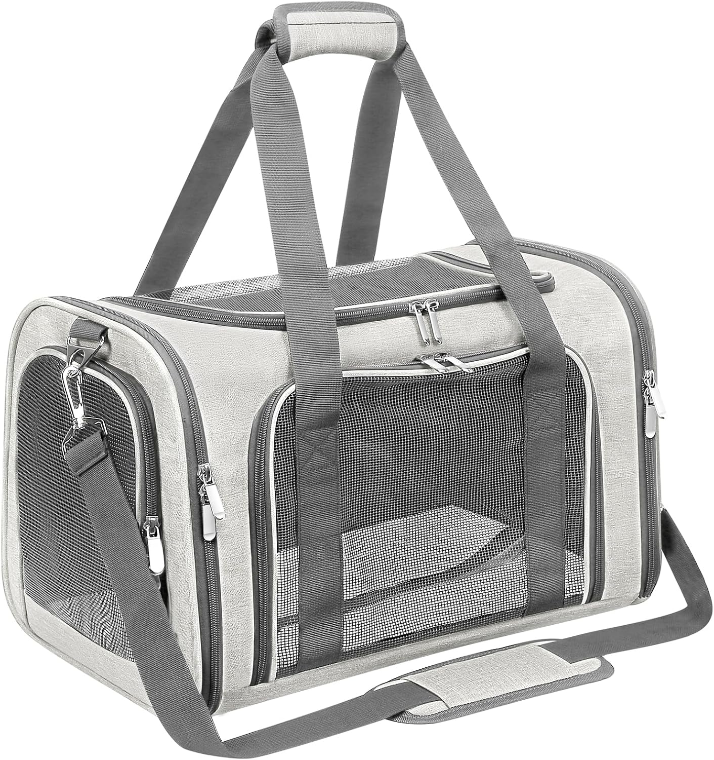 Collapsible Soft Pet Carrier for Cats & Dogs, TSA Approved, 16 lbs Collapsible Soft Pet Carrier for Cats & Dogs, TSA Approved, 16 lbs