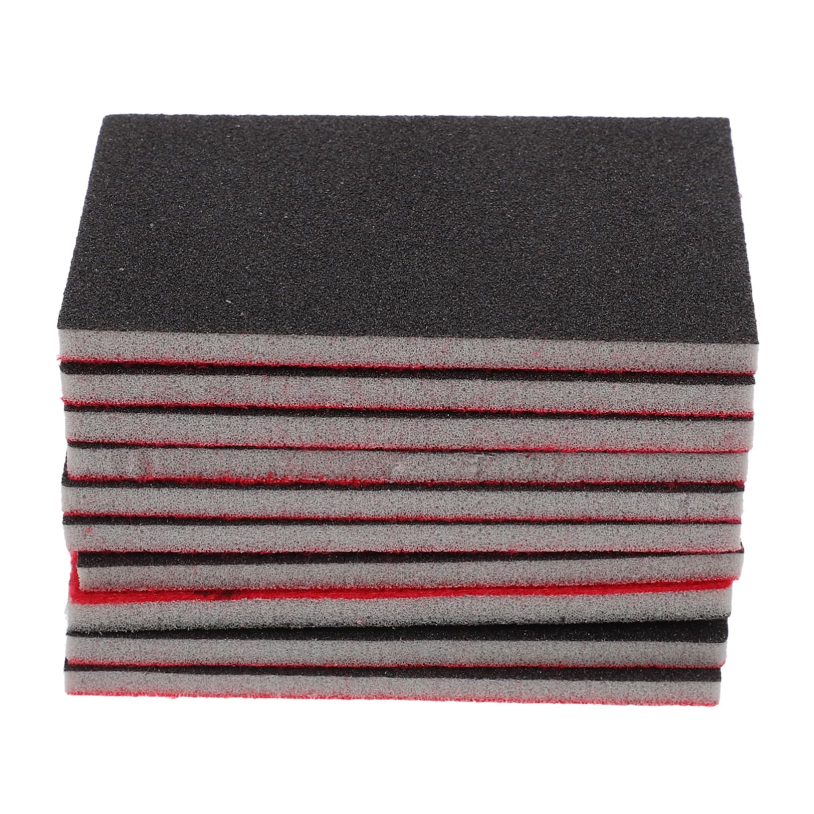 SOLUSTRE Set of 10 Sanding Blocks Sponge Sandpaper Grain Drywall Sanding Sponge for Furniture Car Polishing