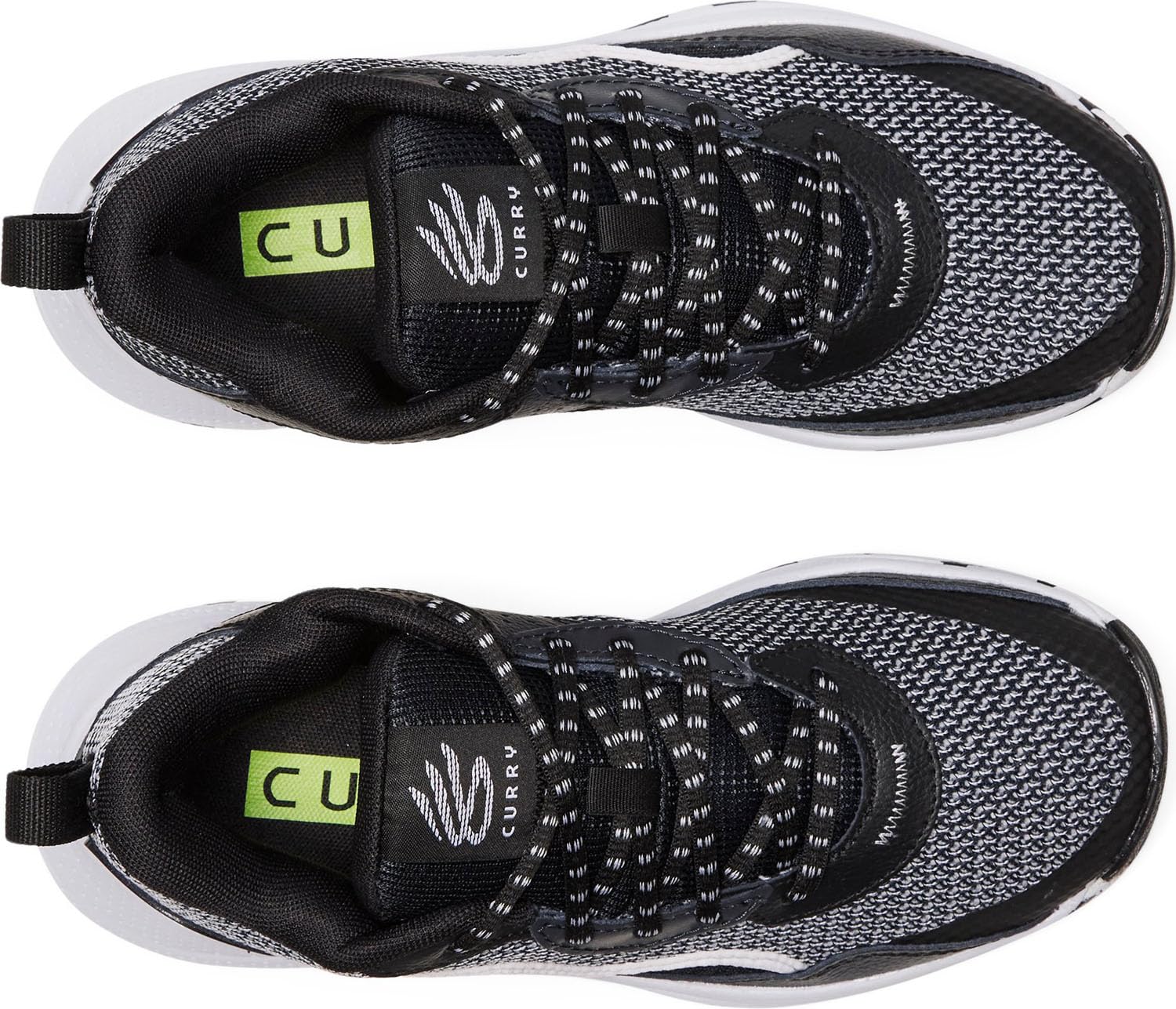 Under Armour - Unisex-Child Gs Curry 3Z 24 Shoes, Color Black (002), Size: 4 M US Big Kid