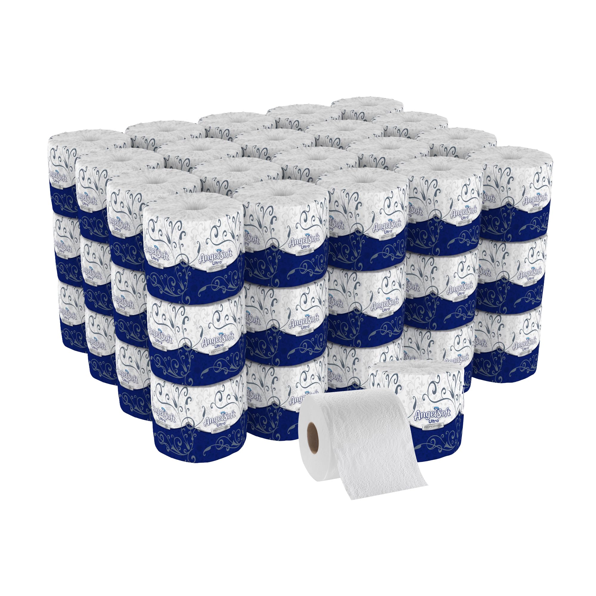 Georgia-Pacific Papel higiénico en relieve de GP PRO Bathroom Tissue, 60 unidades (paquete de 1), blanco 24000
