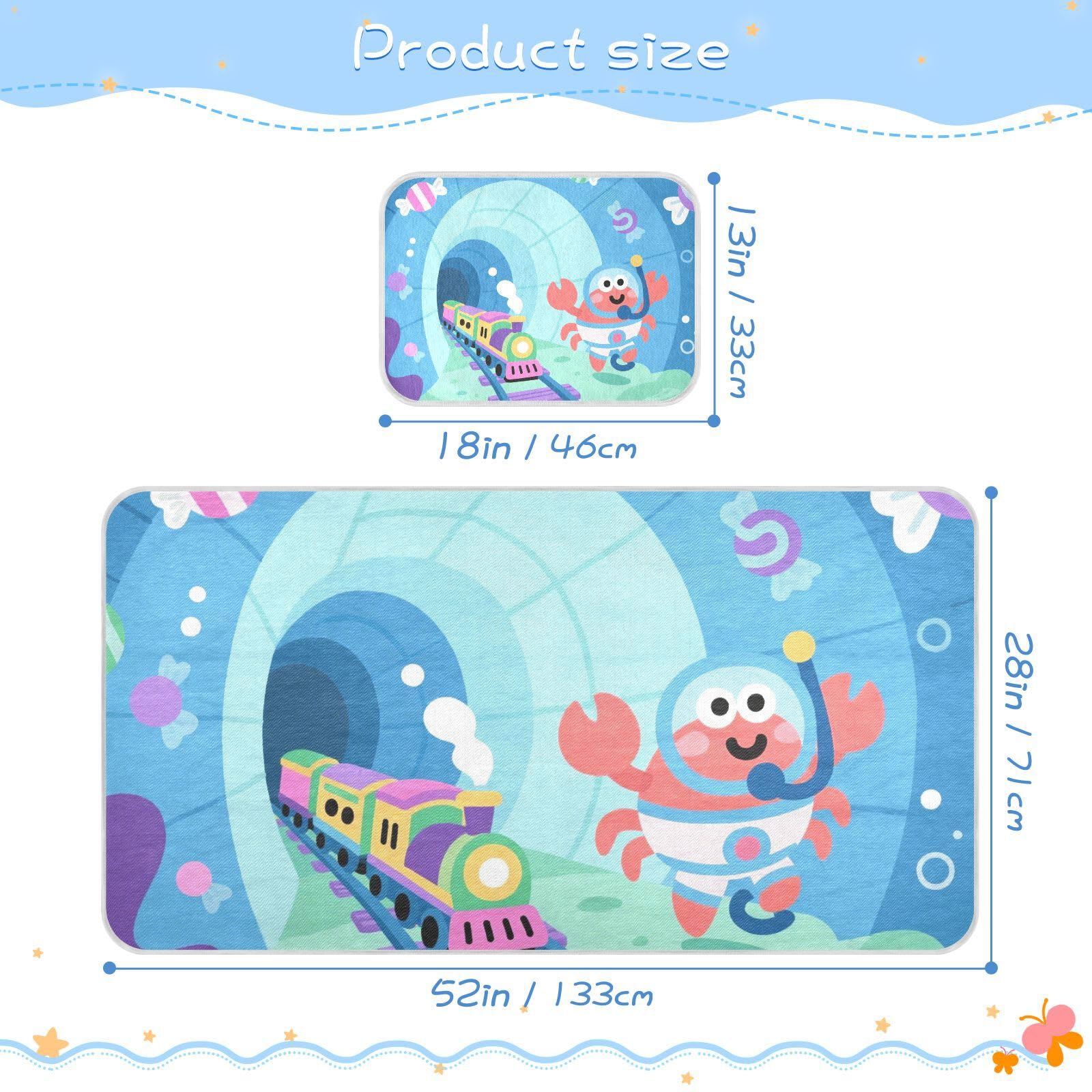 Cooling Baby Crib Waterproof Mattress 28