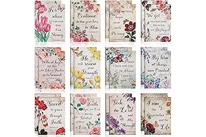 24Pcs Bible Verse Notepads: Christian Scripture Notebooks for Faith-Based Inspiration