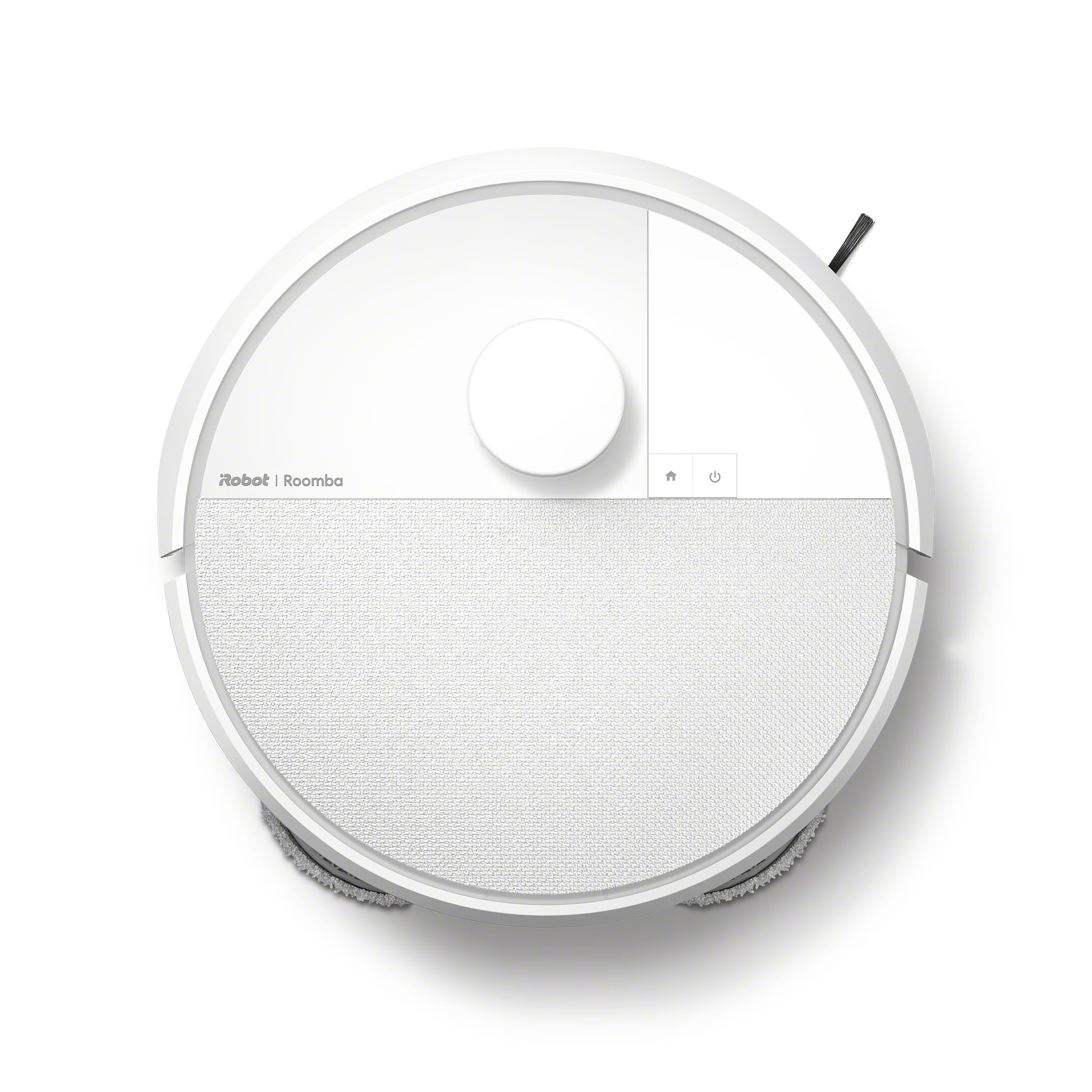 iRobot Roomba Plus 405 Combo + Stazione AutoWash, Robot Aspirapolvere Lavapavimenti, LiDAR, Rilevamento Tappeti, Previsione Pulizia Pavimento, DualClean, SmartScrub, Controllo Vocale e App, Bianco