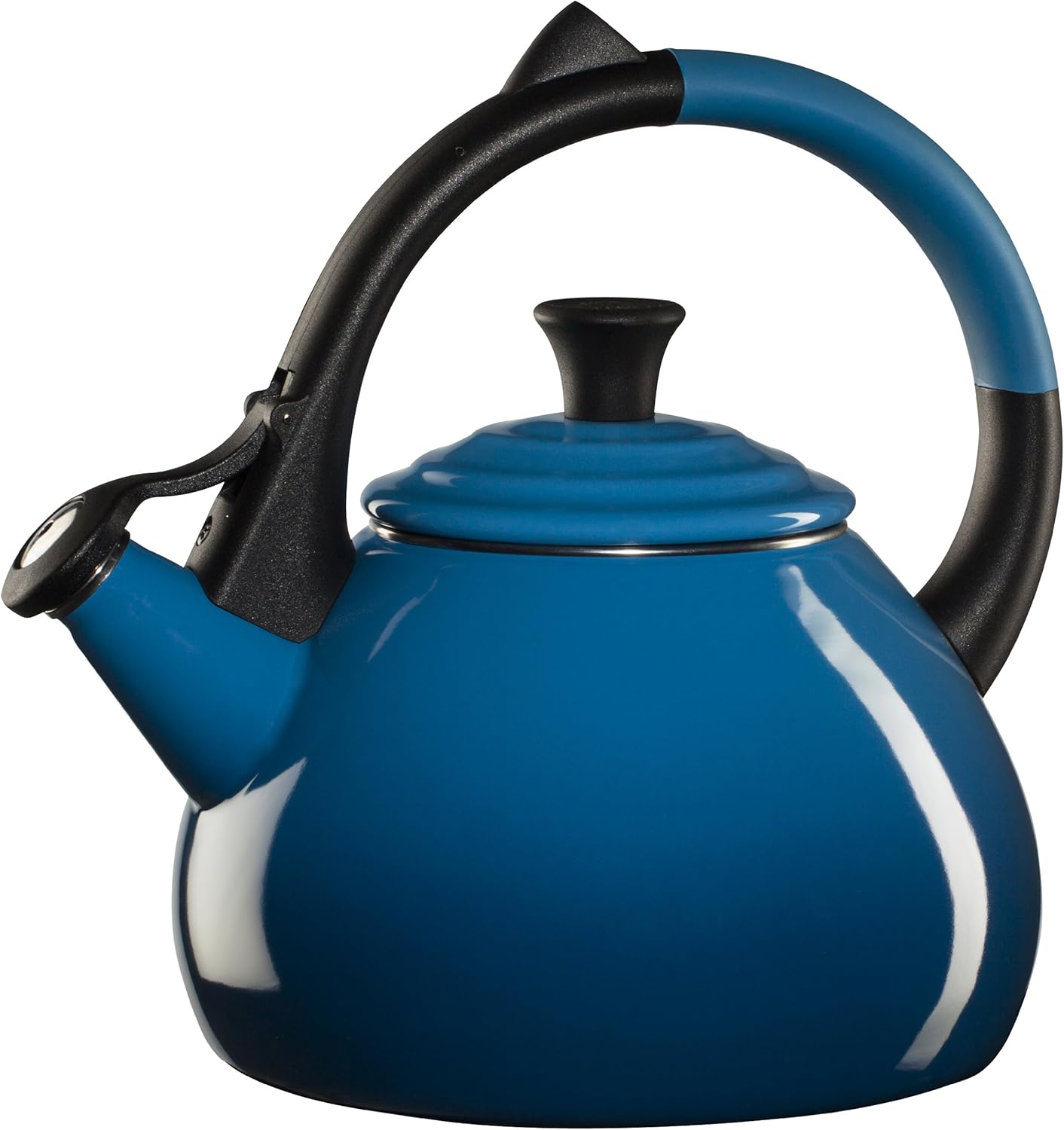 Le Creuset Quart Oolong Tea Kettle, Marseille, Steel, 1.6 qt Amazon