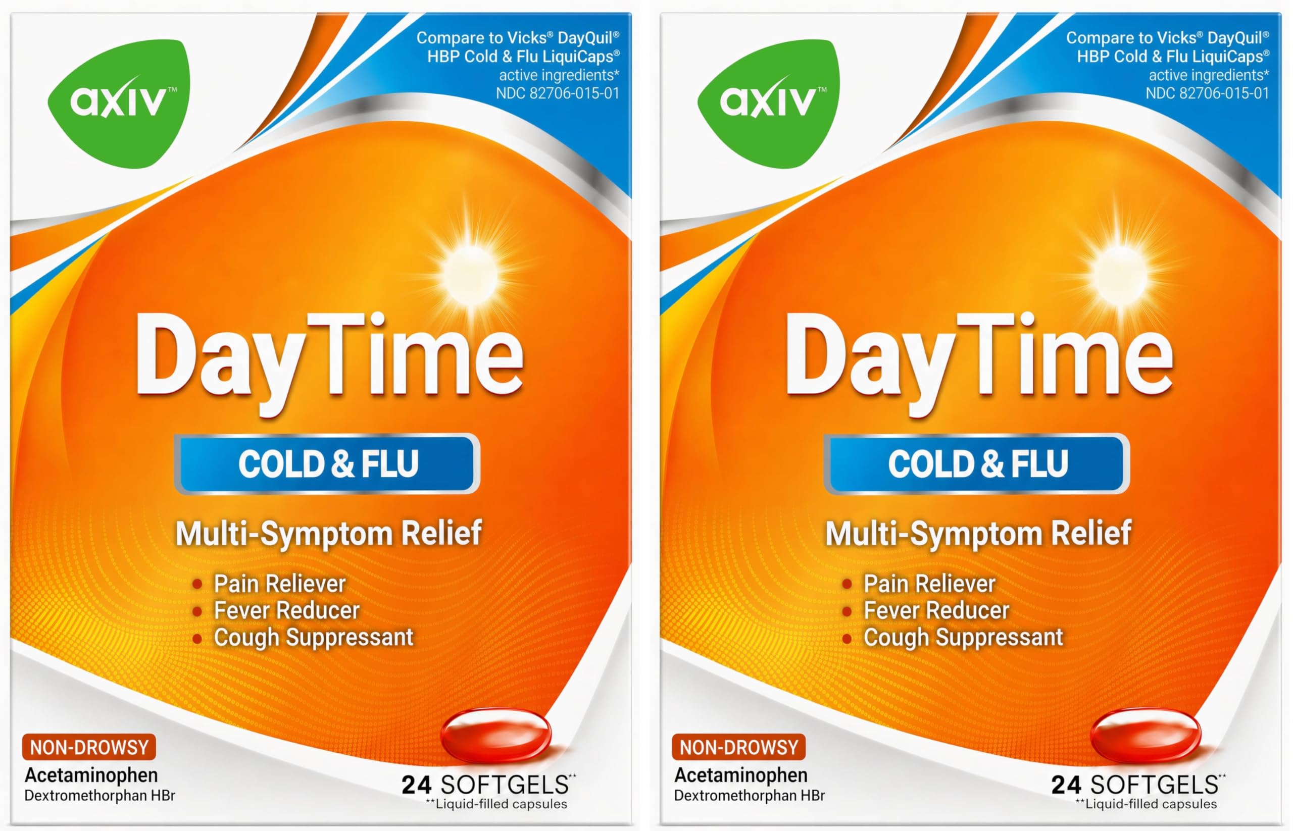 AXIV Daytime Multi-Symptom Cold Relief