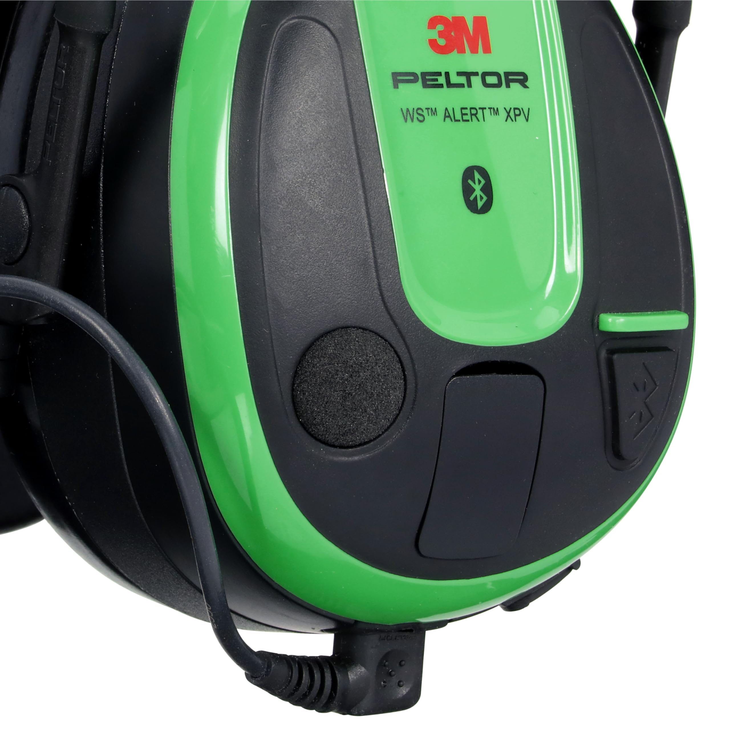 3M PELTOR WS ALERT XPV Headset-App, grün, Kopfband | solarbetrieben, MultiPoint-Bluetooth, MRX21A1WS7, 1 pro Packung