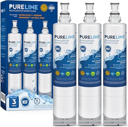 Pure Line Filtro de agua, compatible con los modelos Whirlpool 4396510, W10186668, NLC240V, 4396510, WF285, 4392857, 4396163, 4396547, 8212491, Pure Line Filtro de agua, compatible con los modelos Whirlpool 4396510, W10186668, NLC240V, 4396510, WF285, 4392857, 4396163, 4396547, 8212491,
