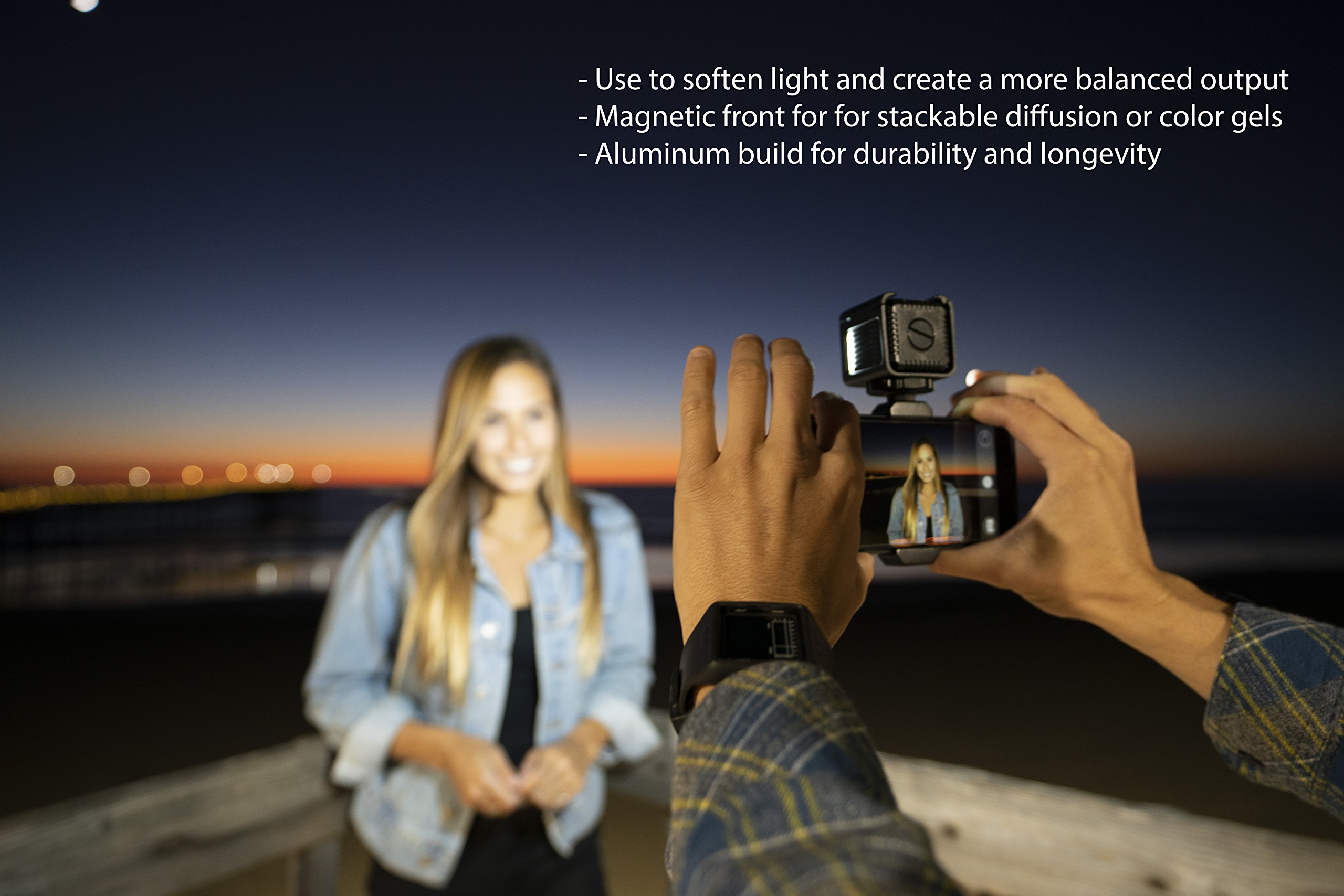Lume Cube LC-LH33 Kit diffuseur pour Lume Cube argent