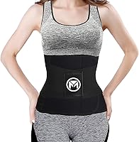 Vista 2 de Moolida Cinturón de entrenamiento de cintura para mujeres u hombres, cinturón de soporte para la espalda