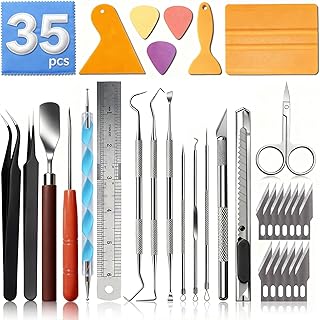 35 PCS Weeding Tools for Vinyl, Precision Craft Tools Set for Weeding Vi...