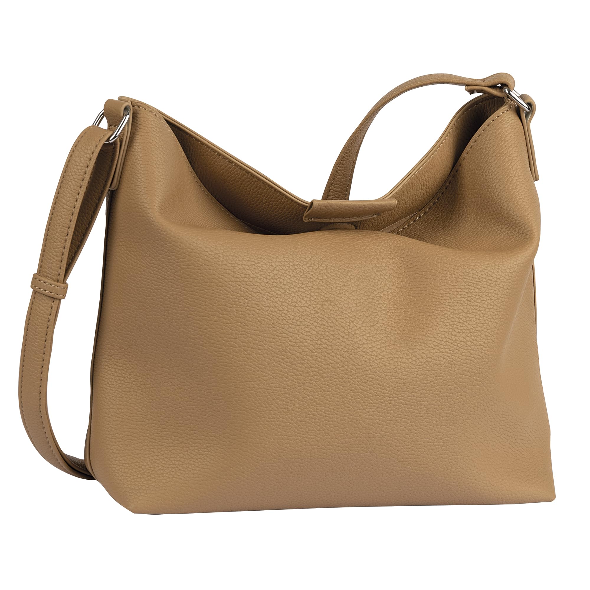 TOM TAILOR shoulder bag Filipa Hobo Bag M Camel