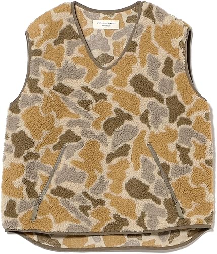 Amazon | [ビームスボーイ] ベスト ジャガード ボア プルオーバー