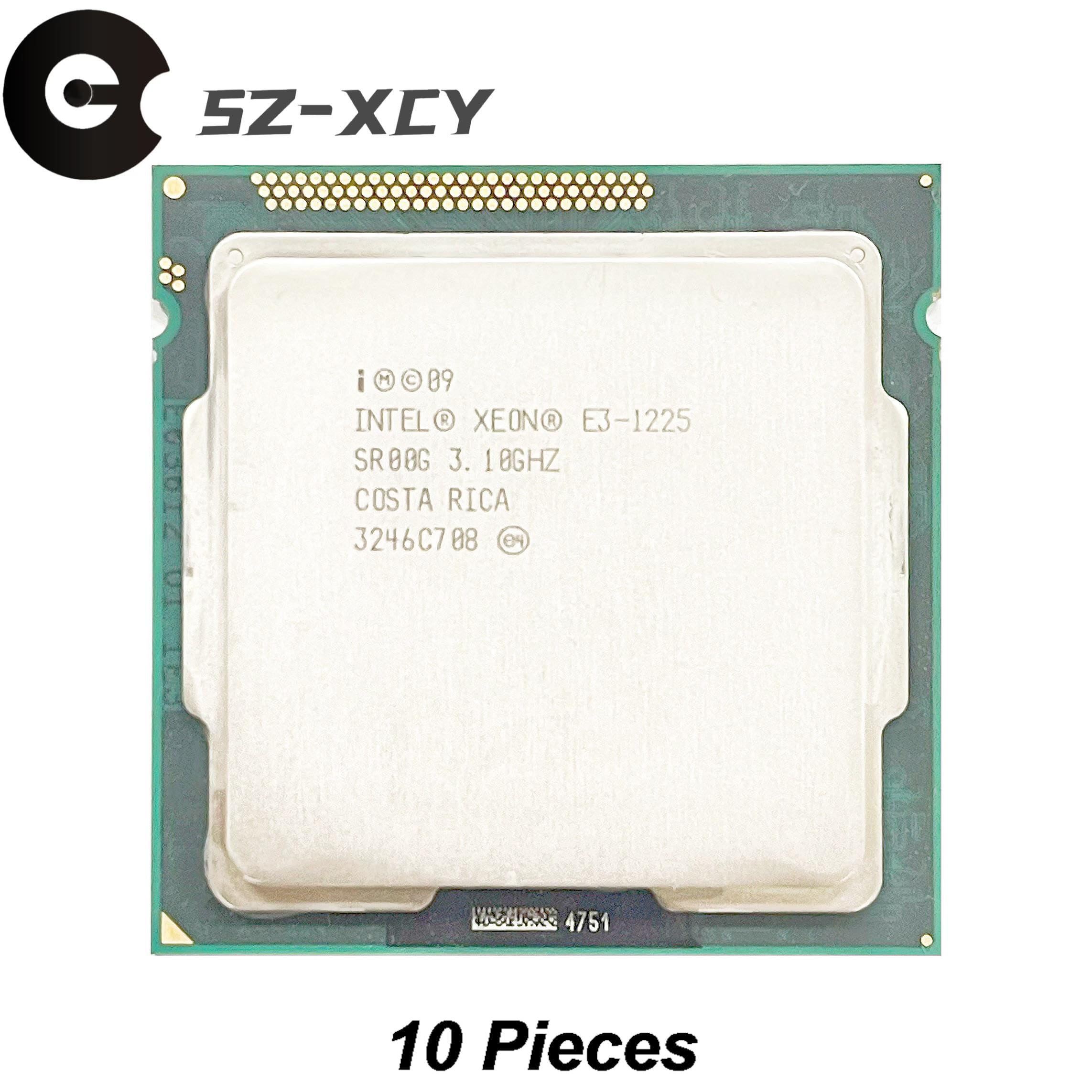 Processore CPU quad-core quad-thread da 3,1 GHz E3-1225 E3 1225 6M 95W LGA 1155 Adatto per computer desktop
