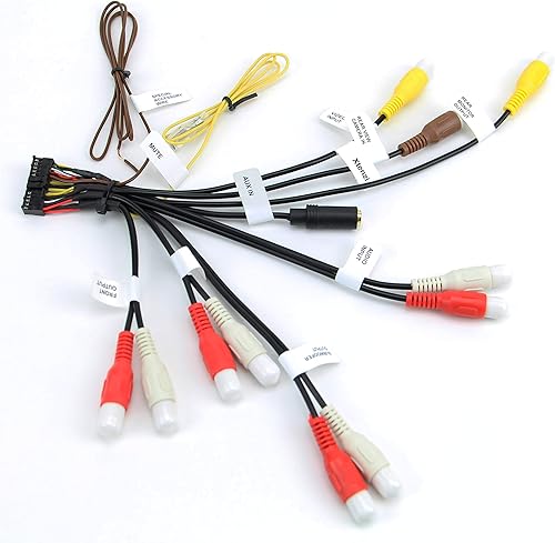 Miniatura 2 de Arnés de montaje de cable RCA para automóvil compatible con Pioneer AVIC AVH CDP1803 - XT91909