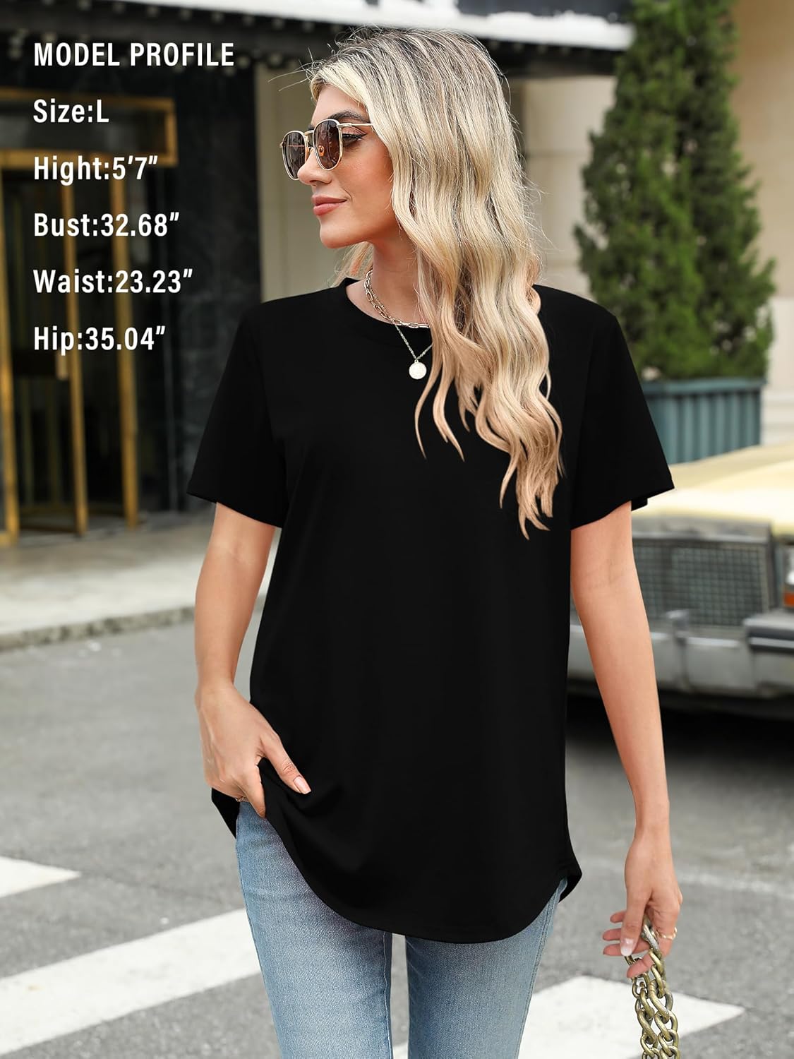Stylisches Elesomo Damen Longshirt: Perfekt für den Sommer!