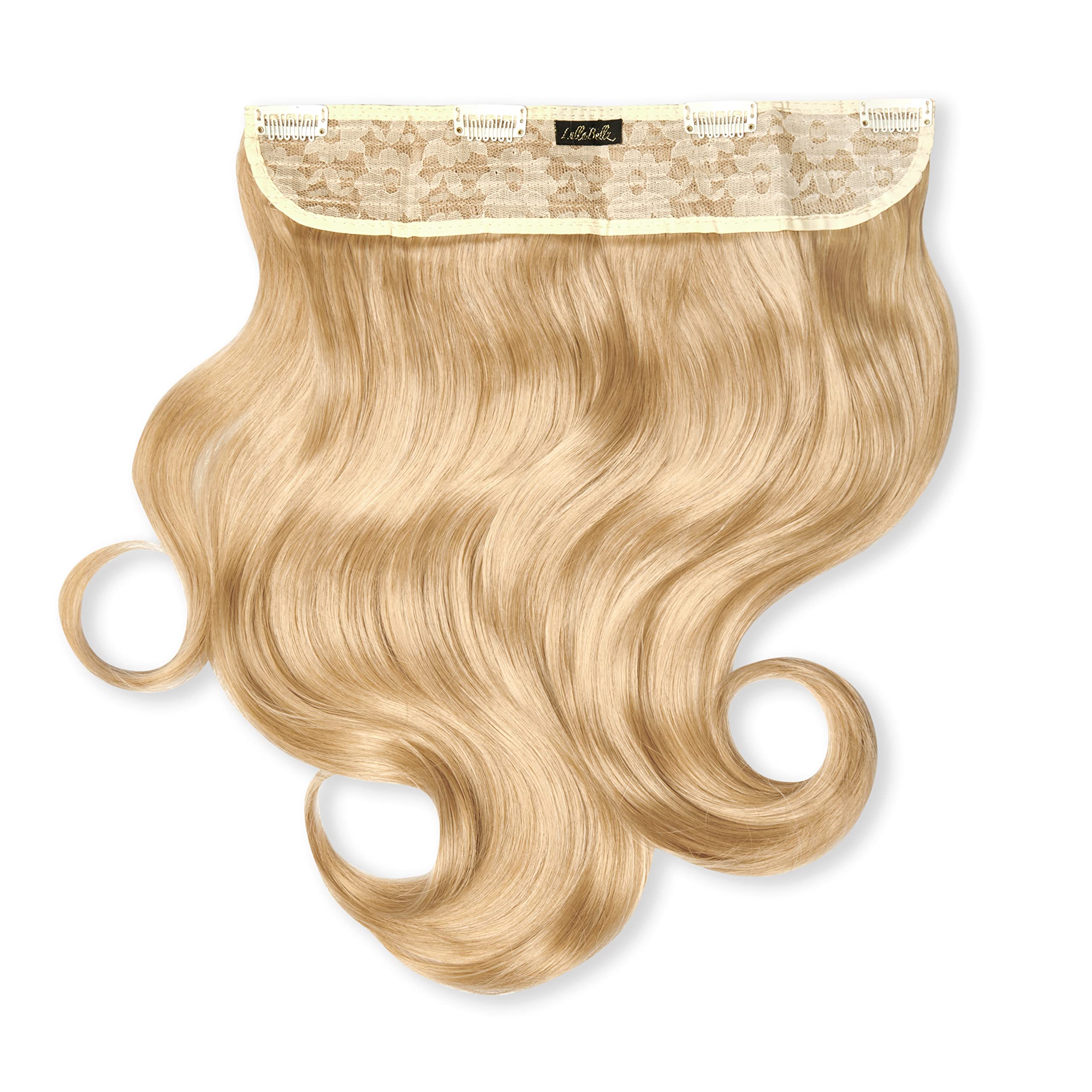 Debenhams Unisex Golden Blonde Thick 16 1 Piece Curly Clip In Hair Extensions In