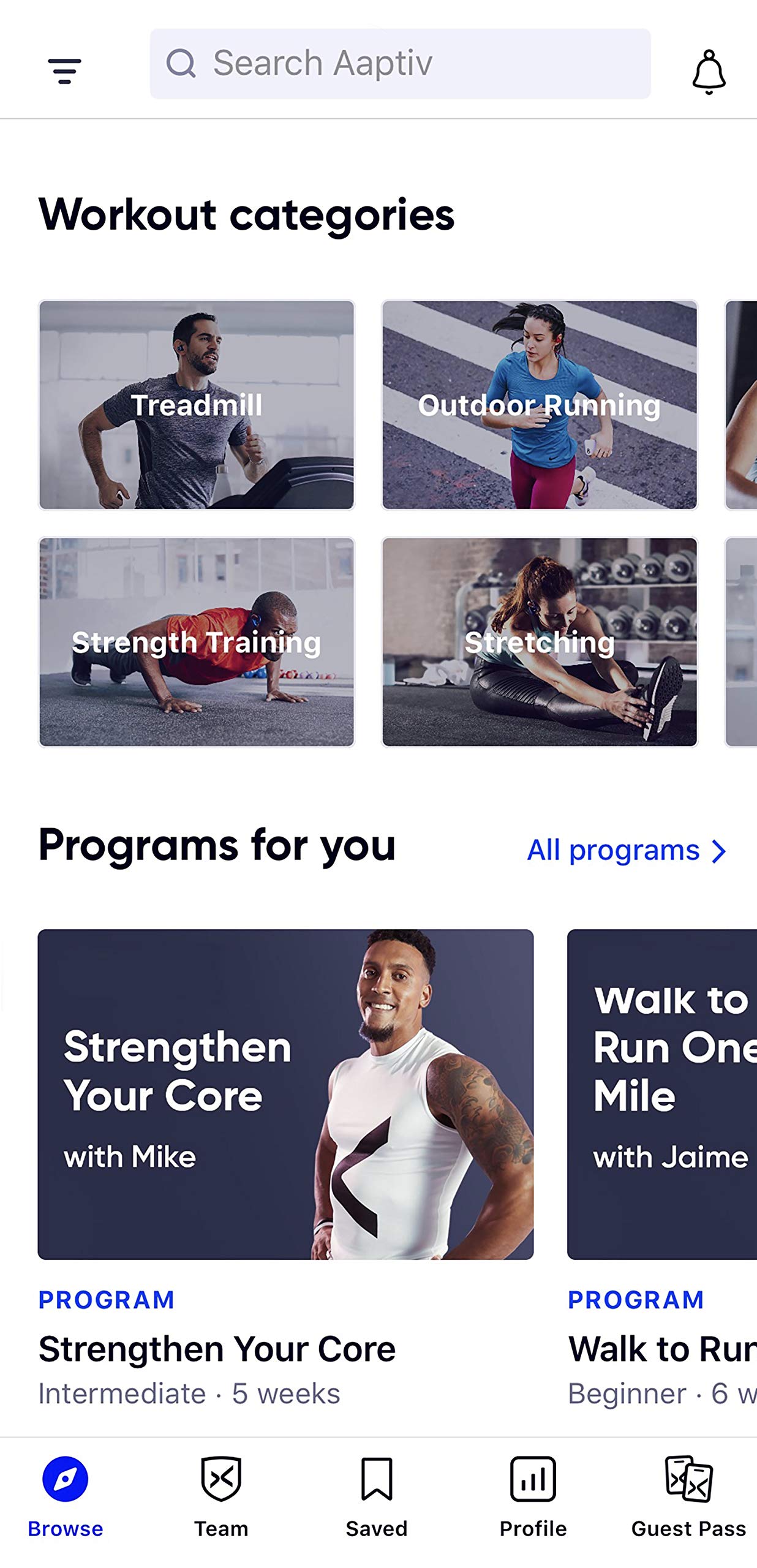 Aaptiv Classes Aaptiv Audio Fitness App Aaptiv Audio Fitness App