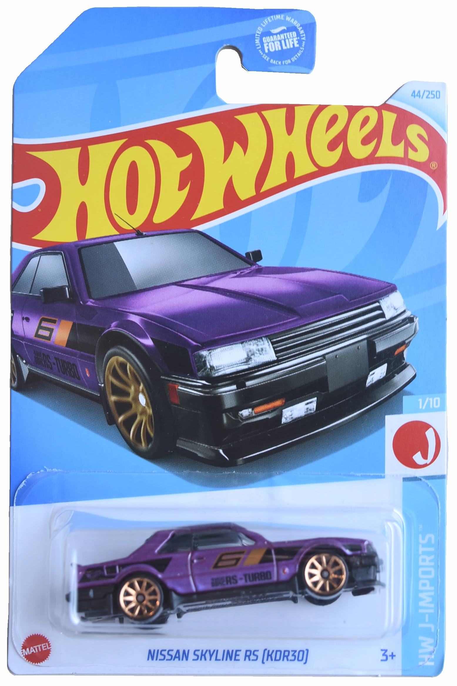 Hot Wheels Nissan Skyline RS, HW J-Imports 1/10 [Purple] 44/250