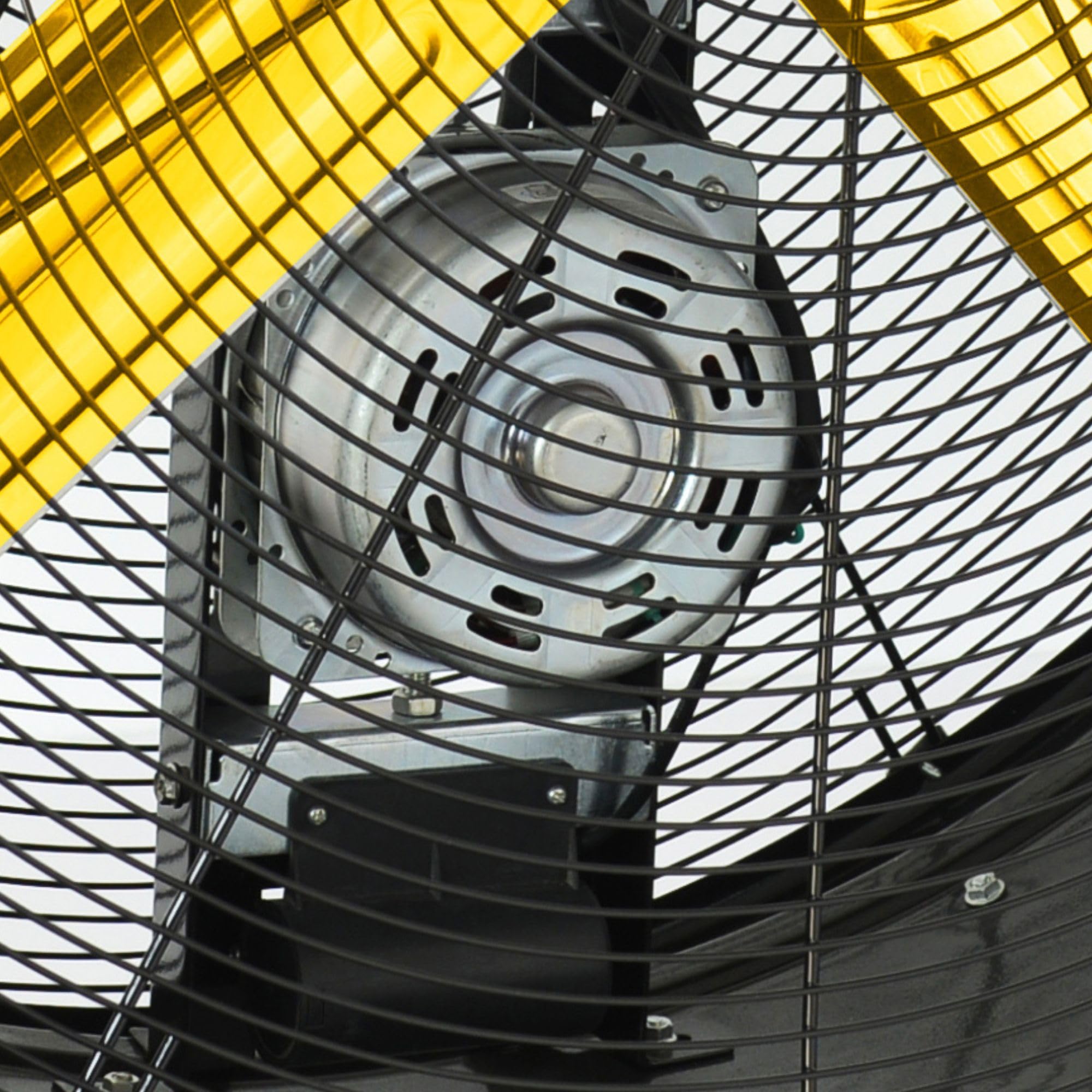 Garland TURBO 30W-V23 - Ventilador industrial de pared 260W, 210 m³/min, 76 cm, oscilante, cable 3,8 m