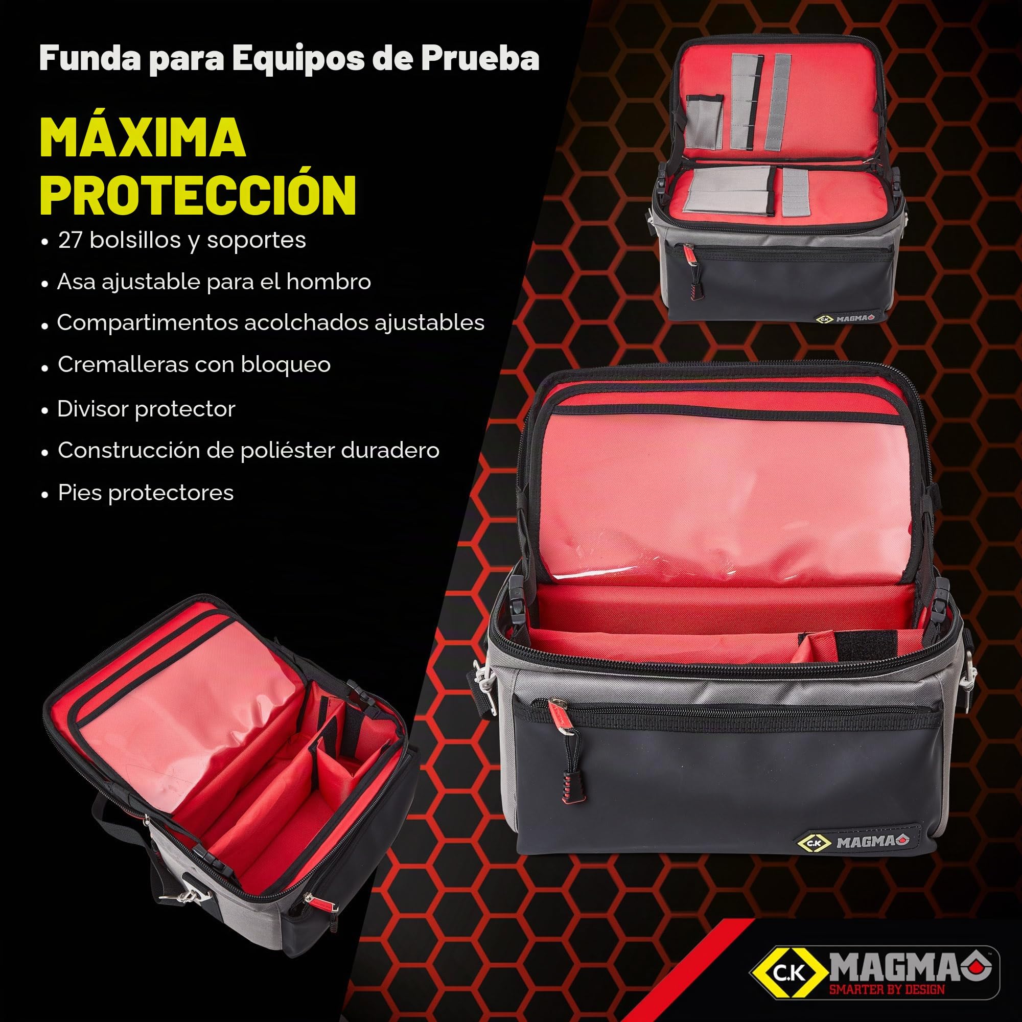C.K Magma MA2638 - Bolso de herramientas para instrumentos de medición y accesorios