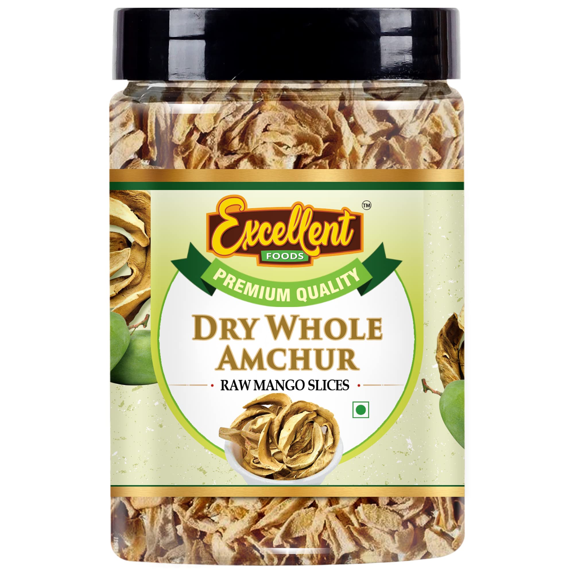 EXCELLENT FOODS - Dry Whole Amchur (Raw Mango Slices/Khatai Sabut) 500g (B0BDLGT8H4) Amazon Price History, Amazon Price Tracker